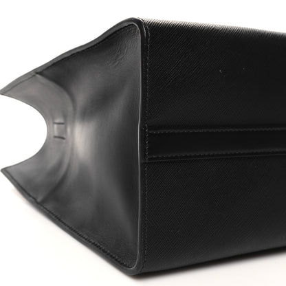 Prada Saffiano Soft Calfskin Tote Black 8 of 9