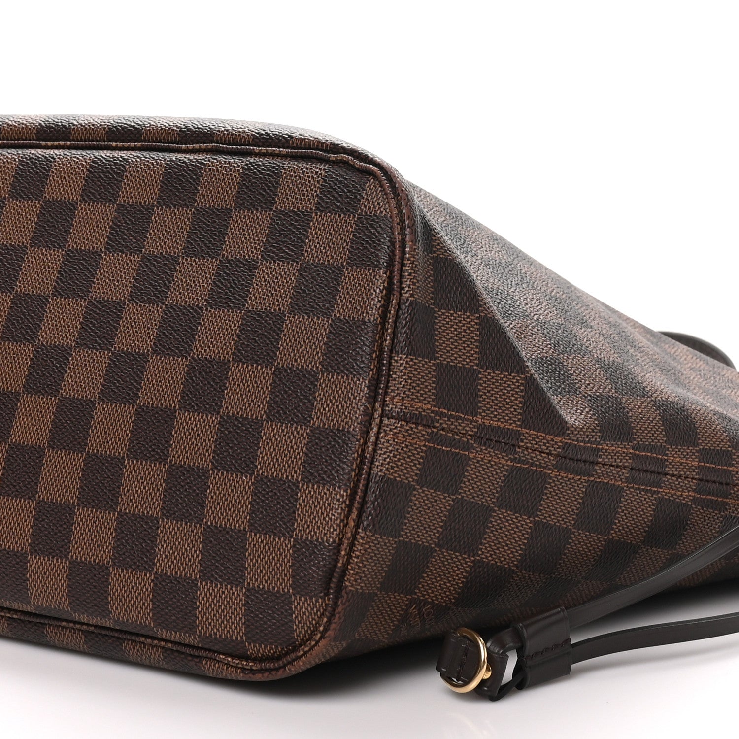 Louis Vuitton Damier Ebene Neo Neverfull MM Rose Ballerine 9 of 9