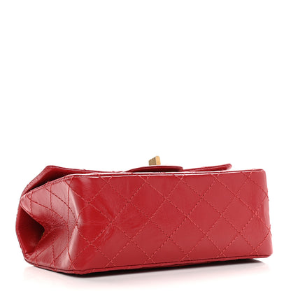 Chanel Aged Calfskin Quilted 2.55 Reissue Mini Flap Red 4 of 9
