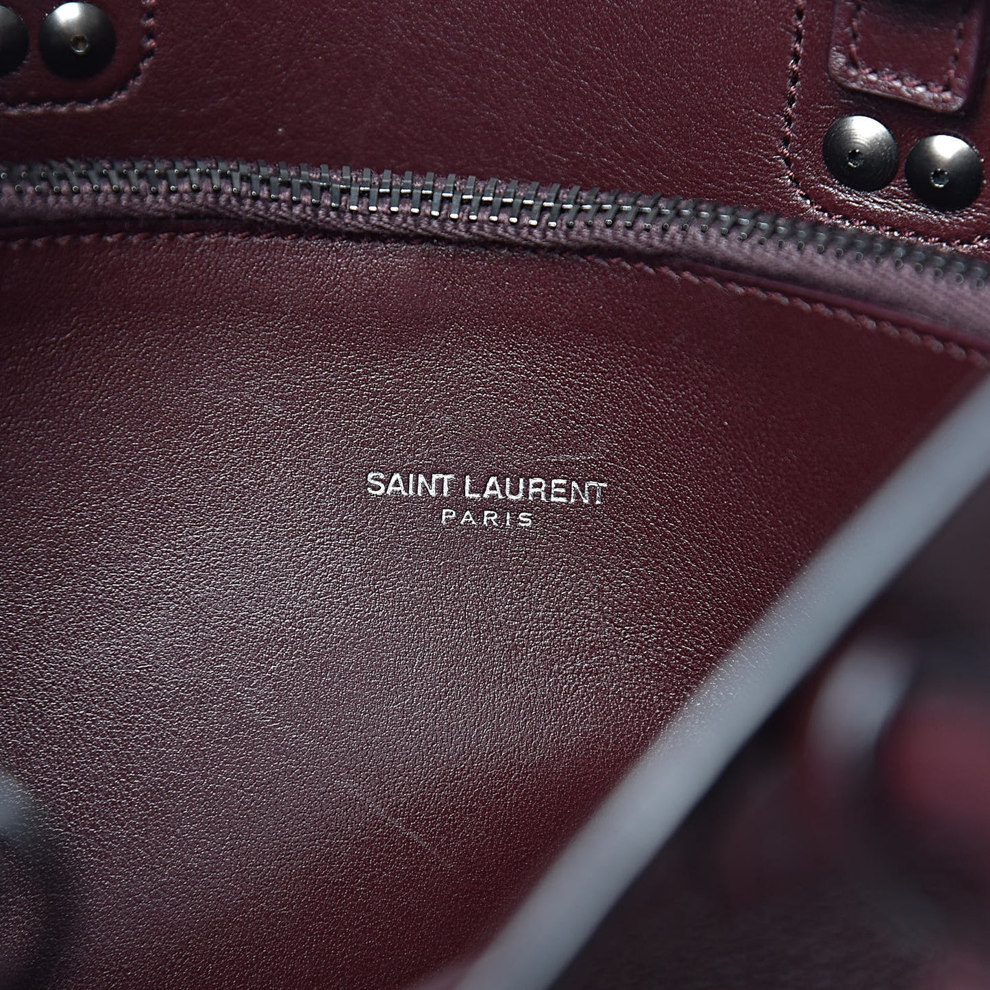 Grained Calfskin Baby Sac De Jour Amaranto