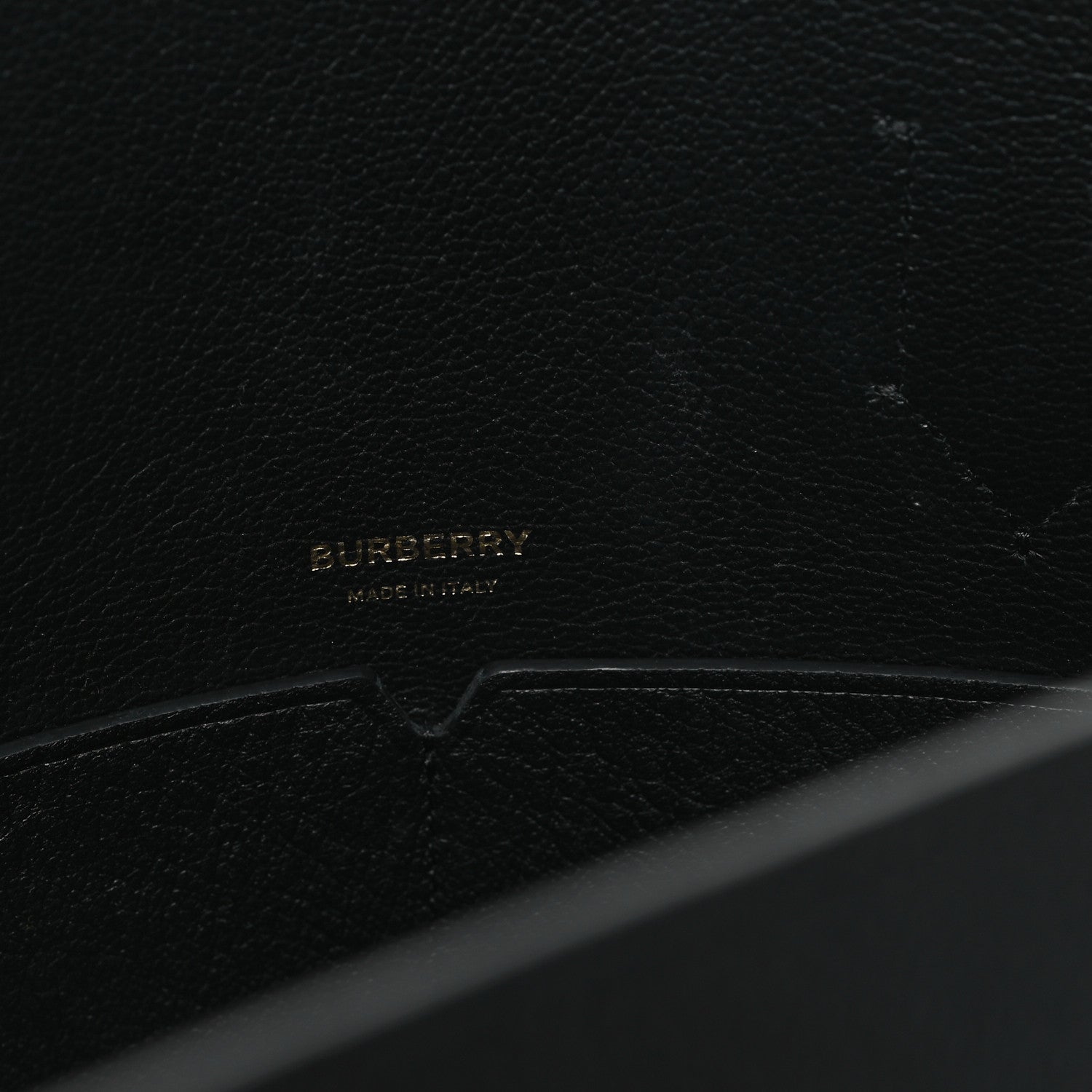 Burberry Calfskin Large Society Tote Black 6 of 10