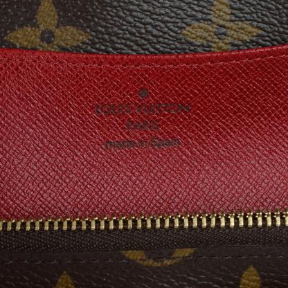 Louis Vuitton Monogram Emilie Wallet Red 6 of 7