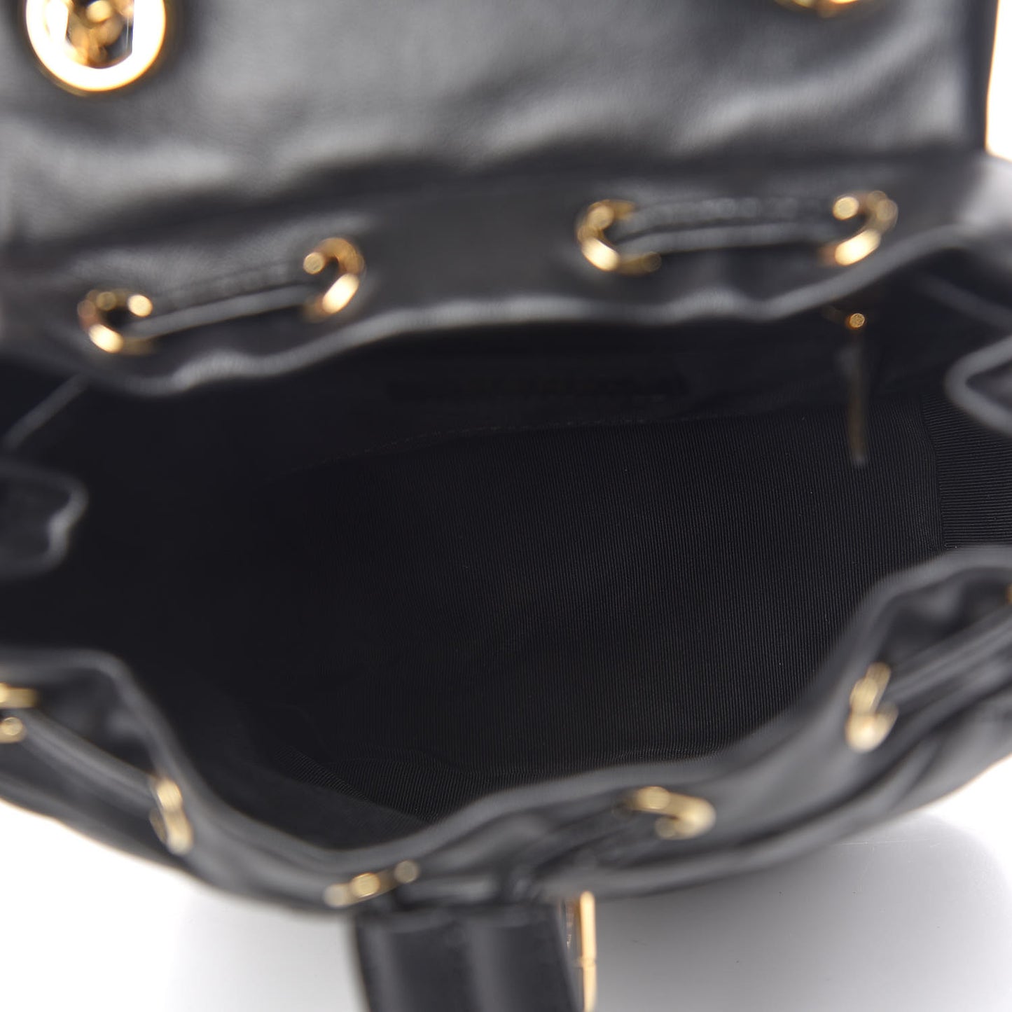 Lambskin Quilted Mini Urban Spirit Backpack Black