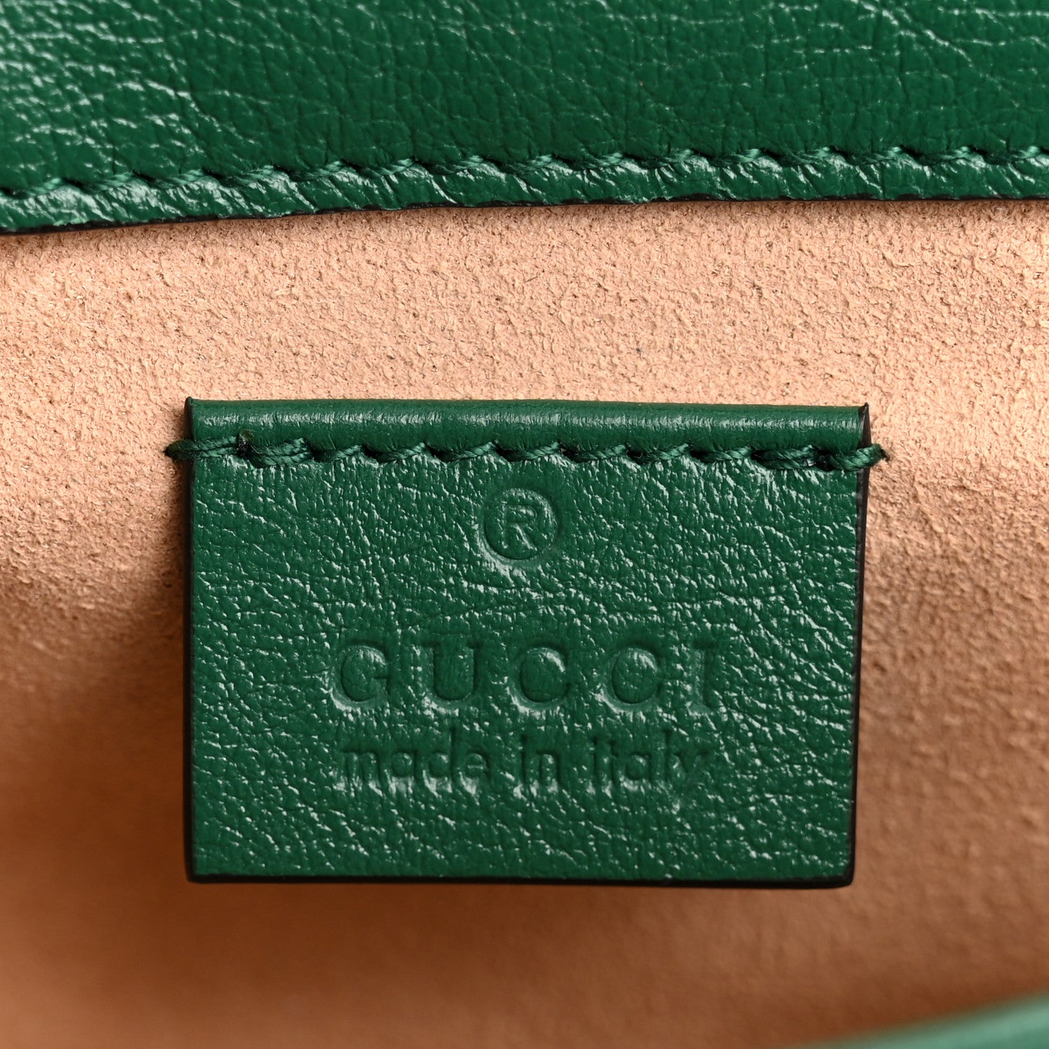 Gucci Azalea Calfskin Enamel Matelasse Diagonal Super Mini Torchon GG Marmont Shoulder Bag New Shamarock Emerald 6 of 10