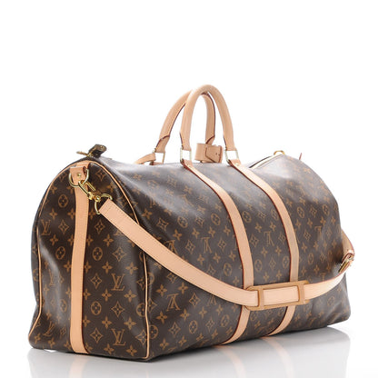 Louis Vuitton Monogram Keepall Bandouliere 55 3 of 8