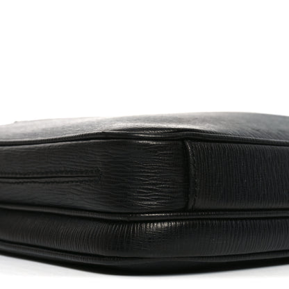Salvatore Ferragamo Calfskin Zip Around Briefcase Black 8 of 10