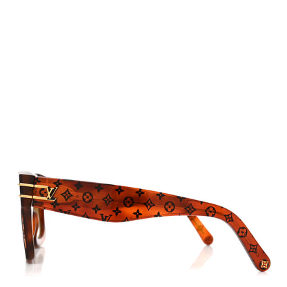 Louis Vuitton Acetate Blade Sunglasses Z1483W Tortoise 3 of 7