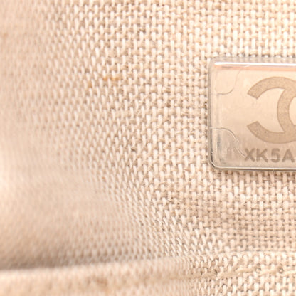 Chanel Mixed Fibers Small Deauville Tote Beige 8 of 12