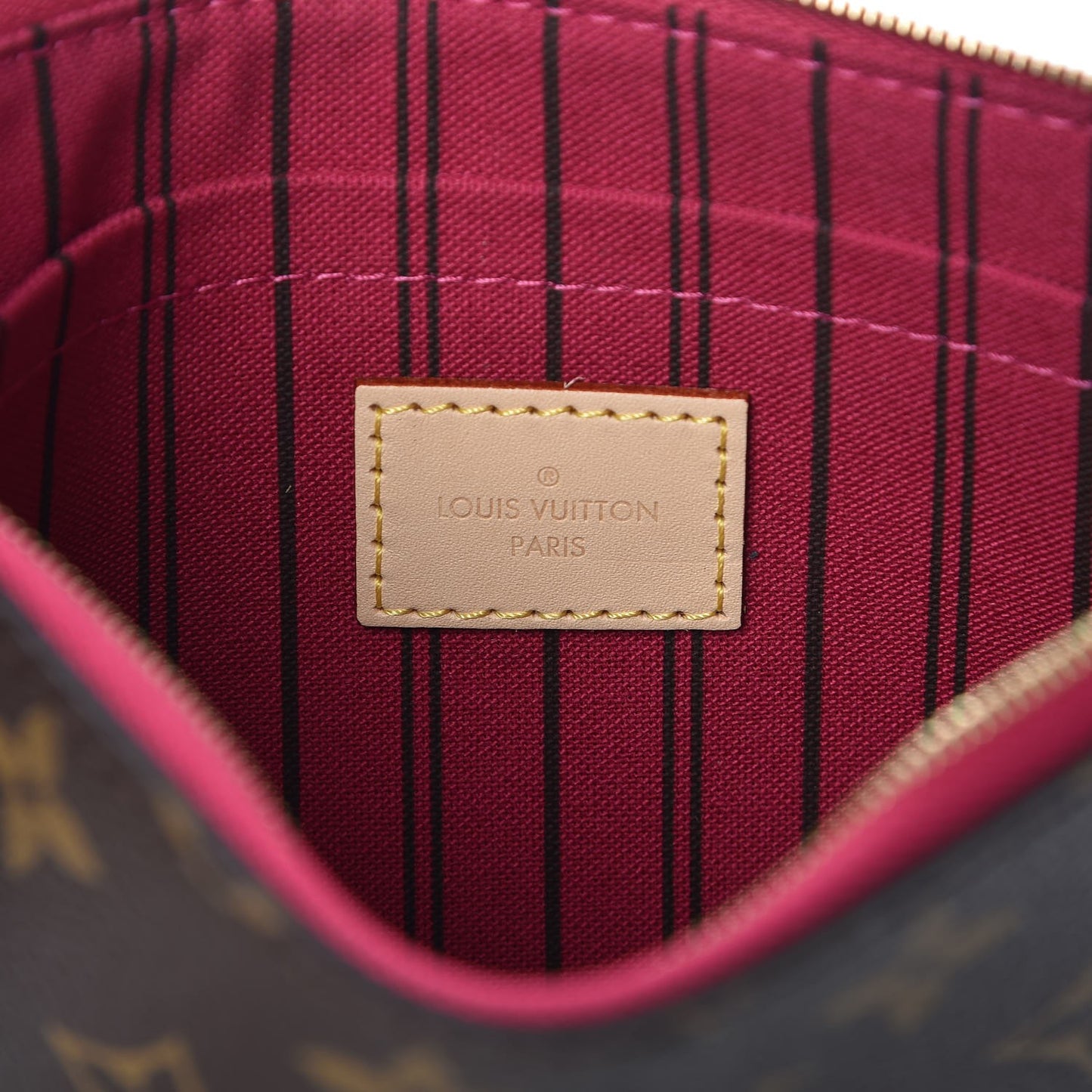 Monogram Neverfull MM GM Pochette Pivoine