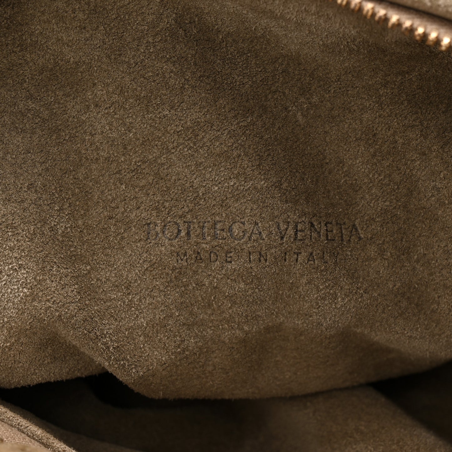 Suede Calfskin Intrecciato Teen Jodie Hobo Beige