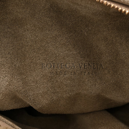 Bottega Veneta Suede Calfskin Intrecciato Teen Jodie Hobo Beige 6 of 10