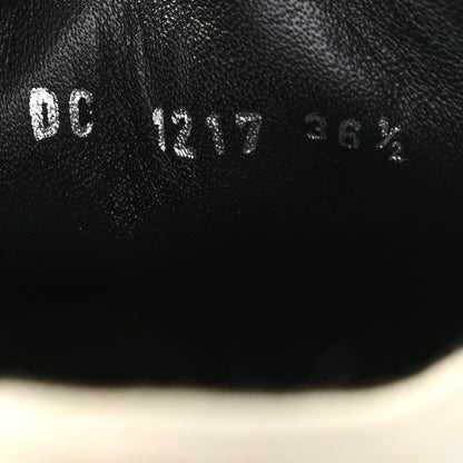 Christian Dior Canvas Womens Walk'n Dior Low Top Sneakers 36.5 Black 8 of 9