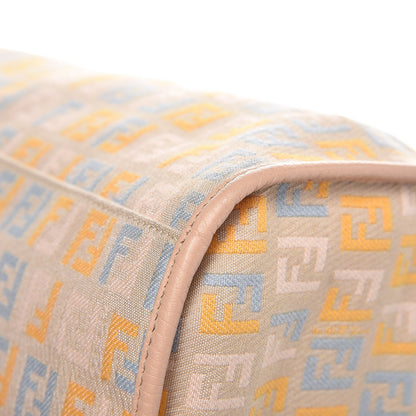 Fendi Zucchino Vitello Shopping Tote Beige Pastel Cipria 11 of 13