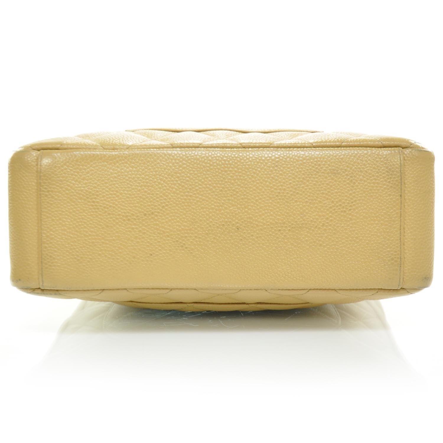 Chanel Caviar Petit Shopping Tote PST Beige 5 of 10