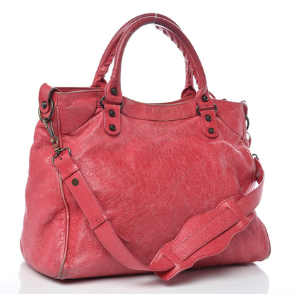 Balenciaga Agneau Classic Hardware Velo Rose Thulian 3 of 16