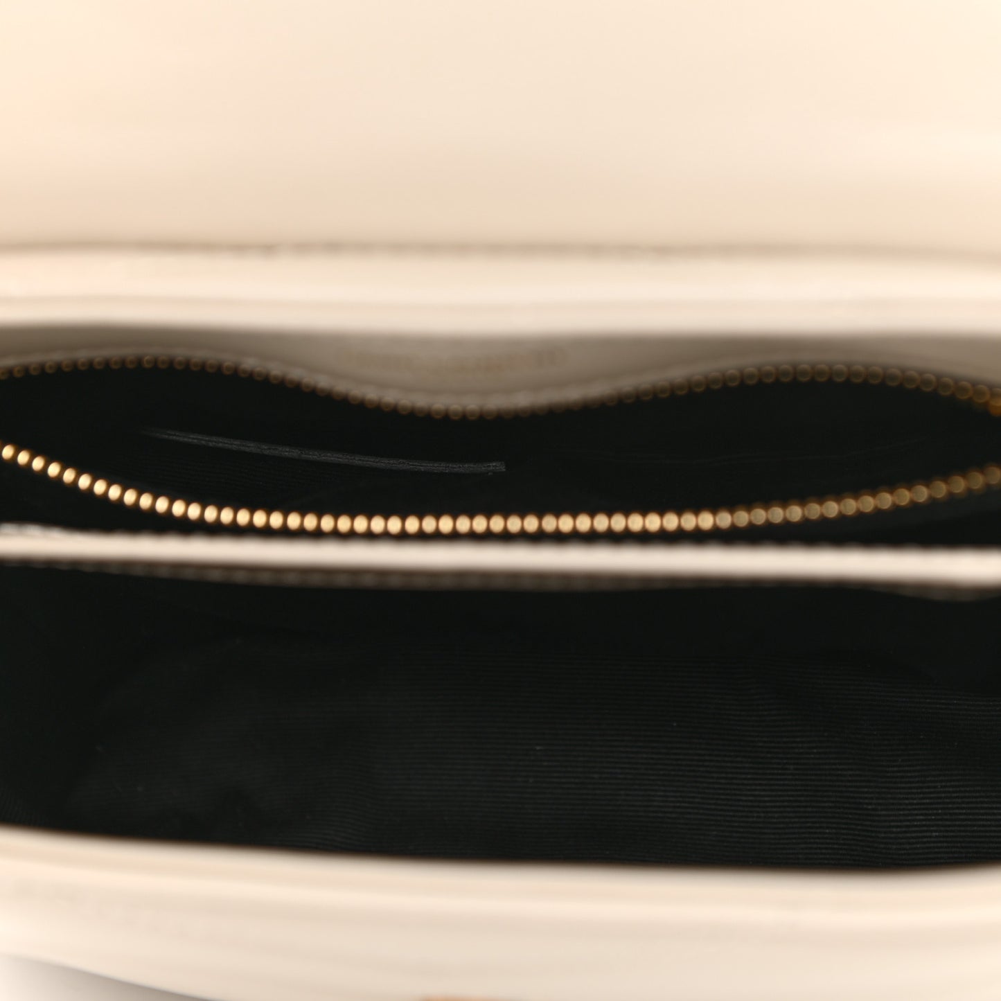 Calfskin Y Quilted Monogram Toy Loulou Crossbody Bag Crema Soft