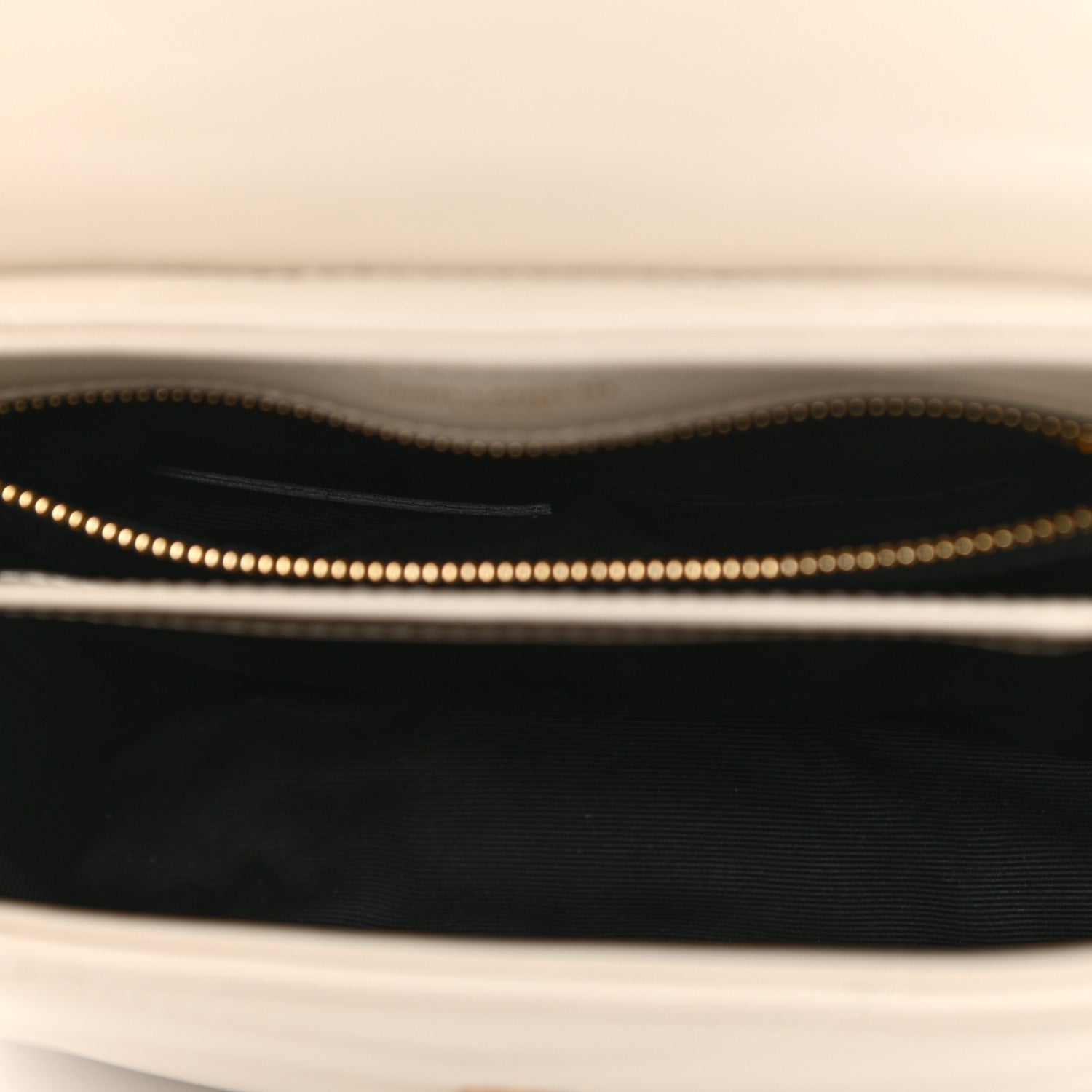 Saint Laurent Calfskin Y Quilted Monogram Toy Loulou Crossbody Bag Crema Soft 5 of 12