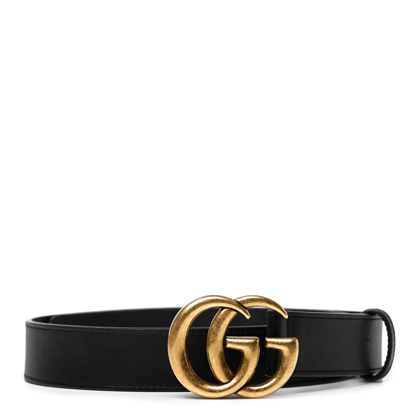 Calfskin Double G 30mm Belt 80 32 Black