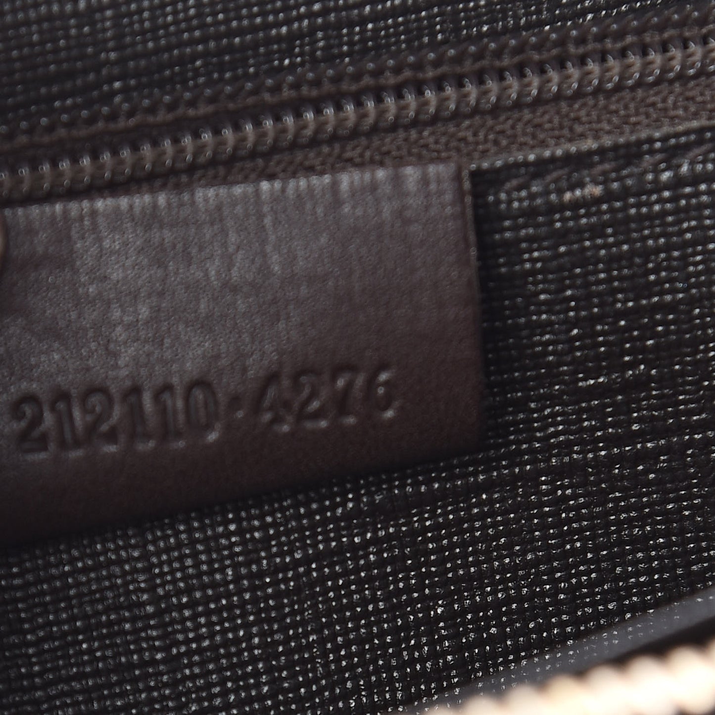 GG Supreme Monogram GG Pierce Zip Around Wallet Beige Ebony