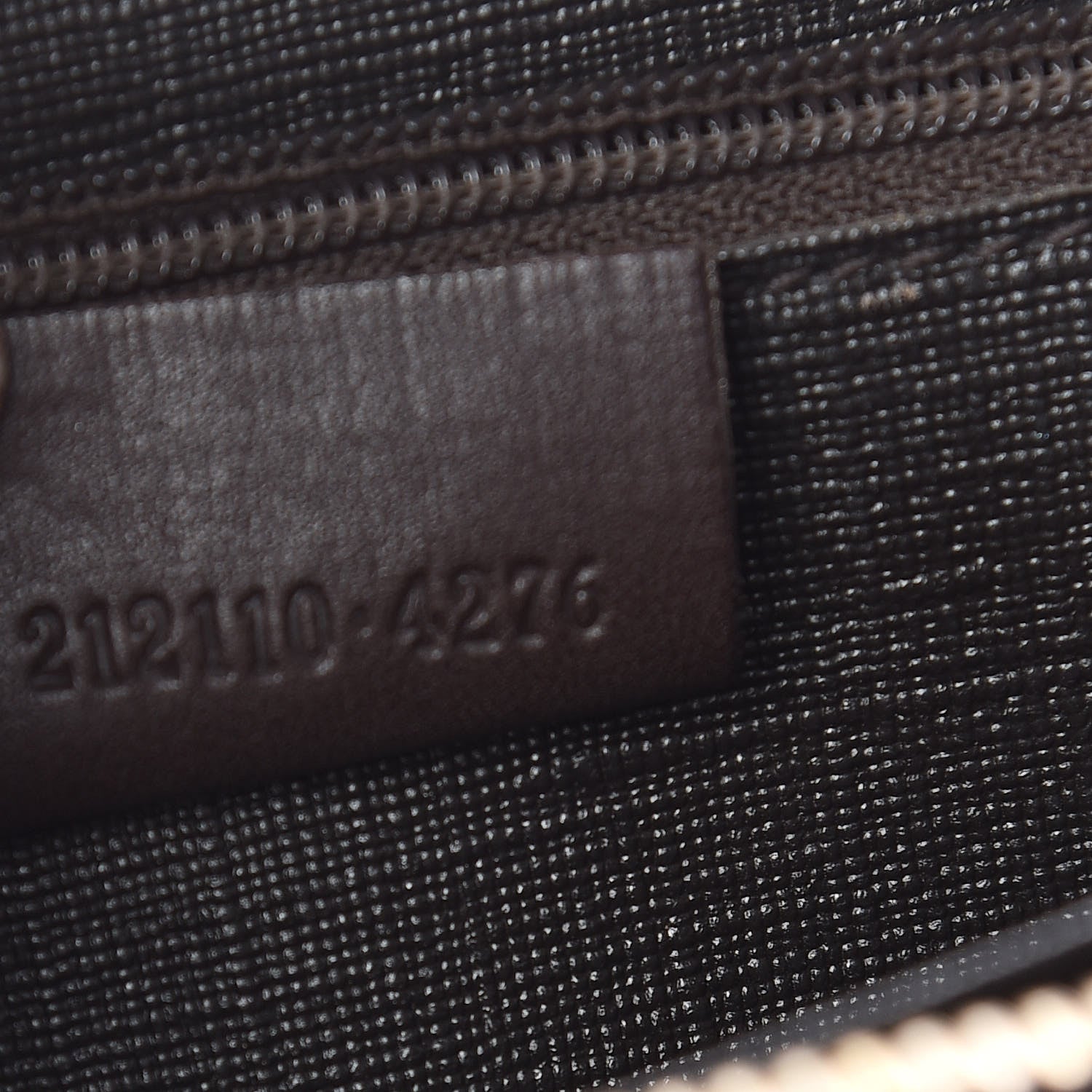 Gucci GG Supreme Monogram GG Pierce Zip Around Wallet Beige Ebony 7 of 7
