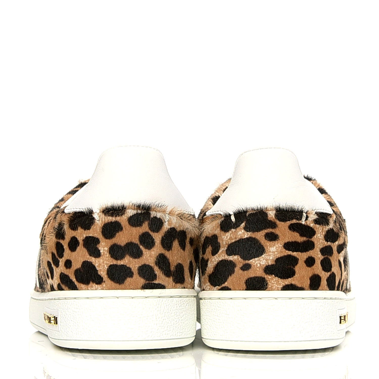 Louis Vuitton Calfskin Pony Hair Leopard Monogram Frontrow Sneakers 35.5 3 of 6
