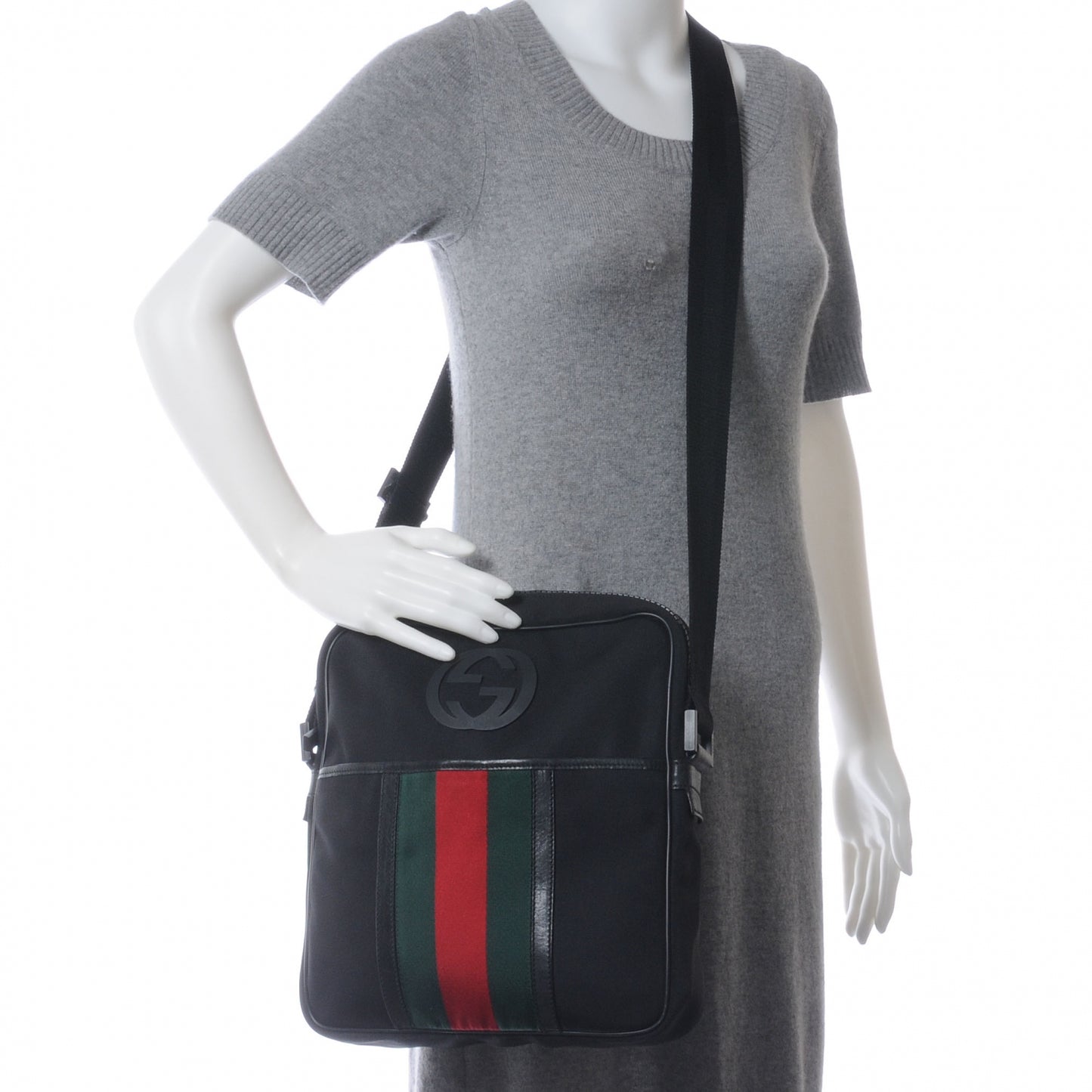 Canvas Web Viaggio Flight Bag Black