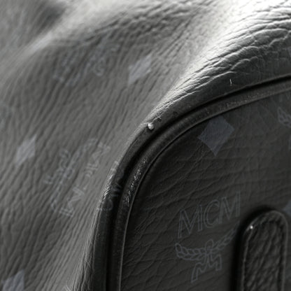 MCM Visetos Large Liz Reversible Shopper Tote Black 15 of 16