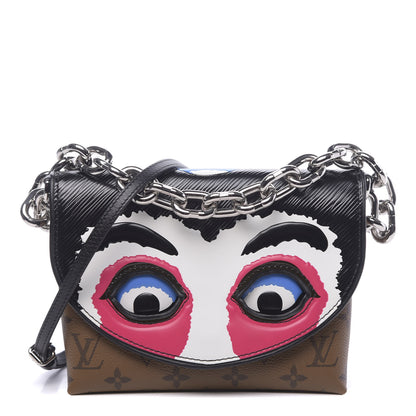 Louis Vuitton Reverse Monogram Kabuki Pochette Black 1 of 9