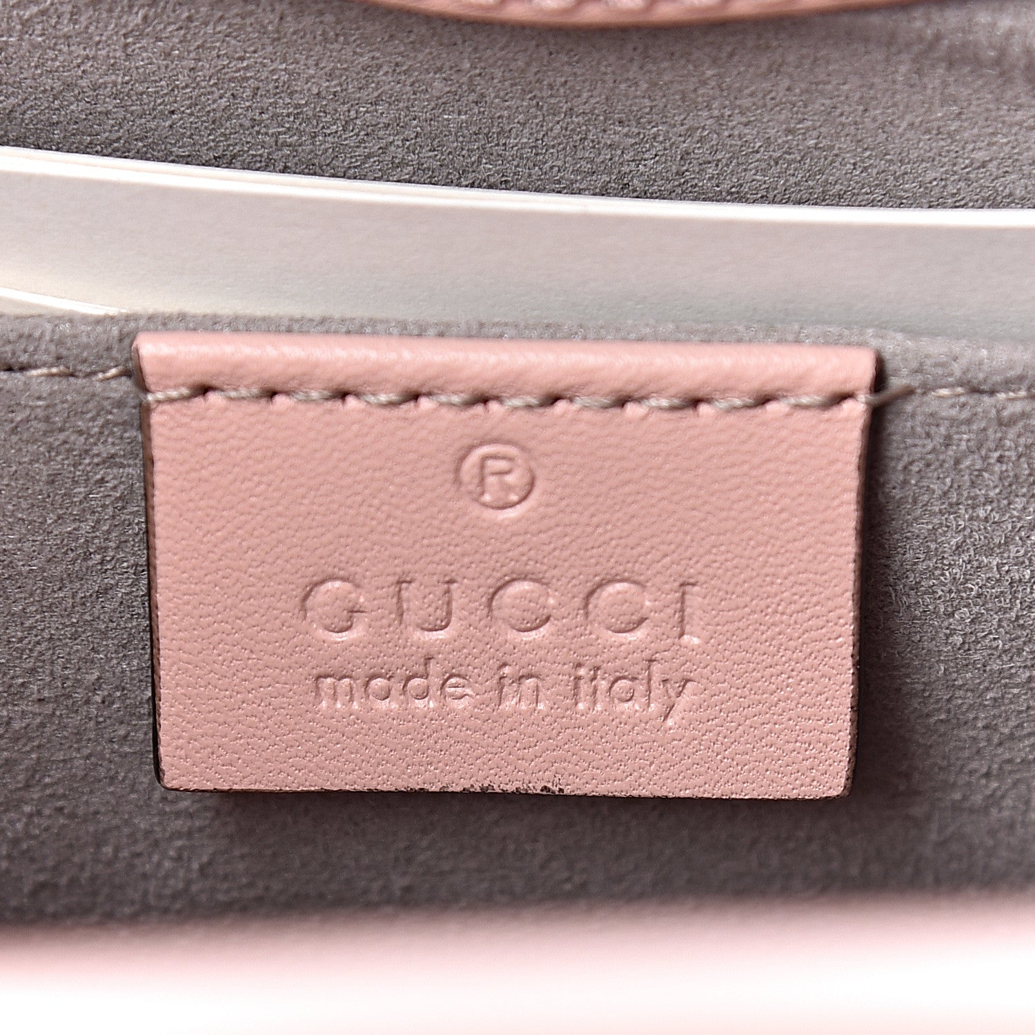 Gucci Nappa Bamboo Web Mini Nymphaea Top Handle Bag Perfect Pink Mystic White 7 of 11