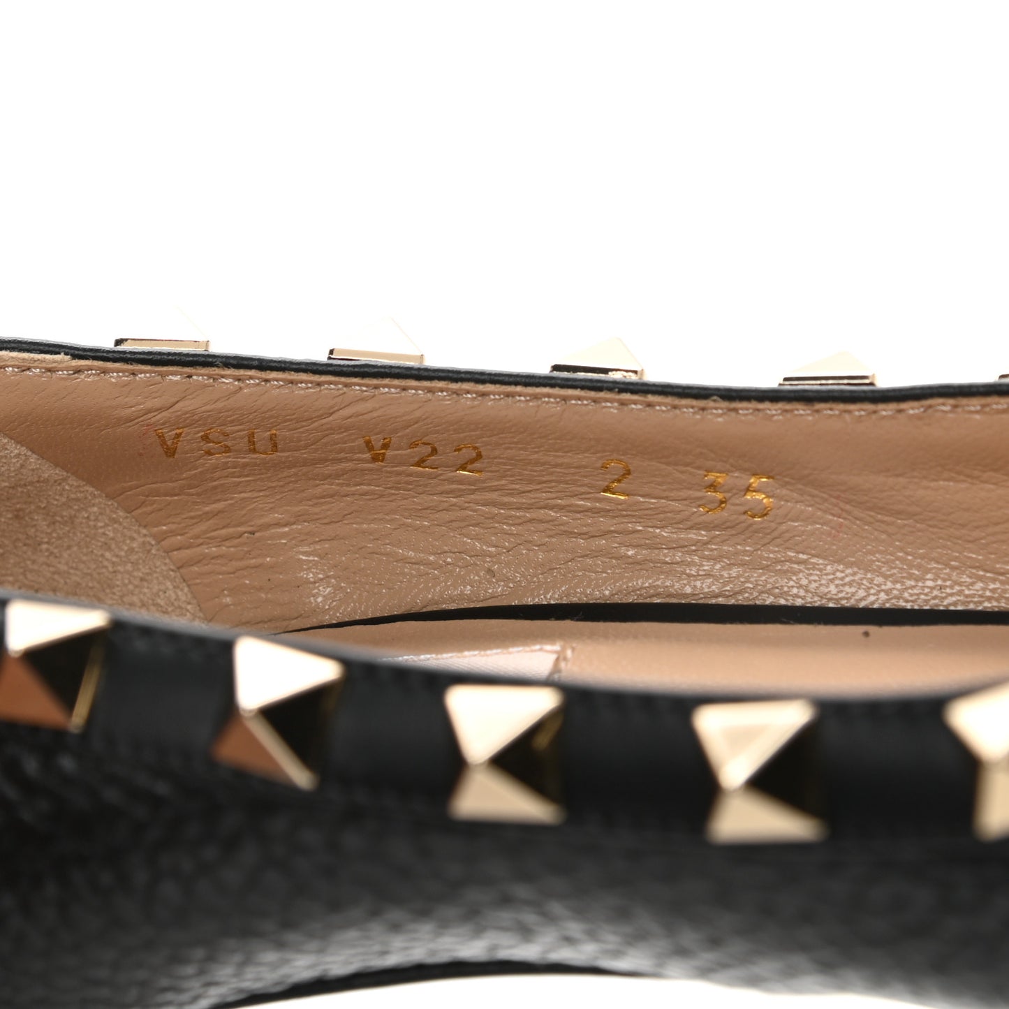 Pebbled Calfskin Rockstud 50mm Pumps 35 Black