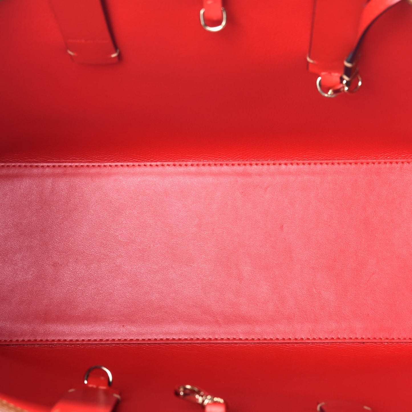 Calfskin Spikes East West Cabata Tote Cannelle