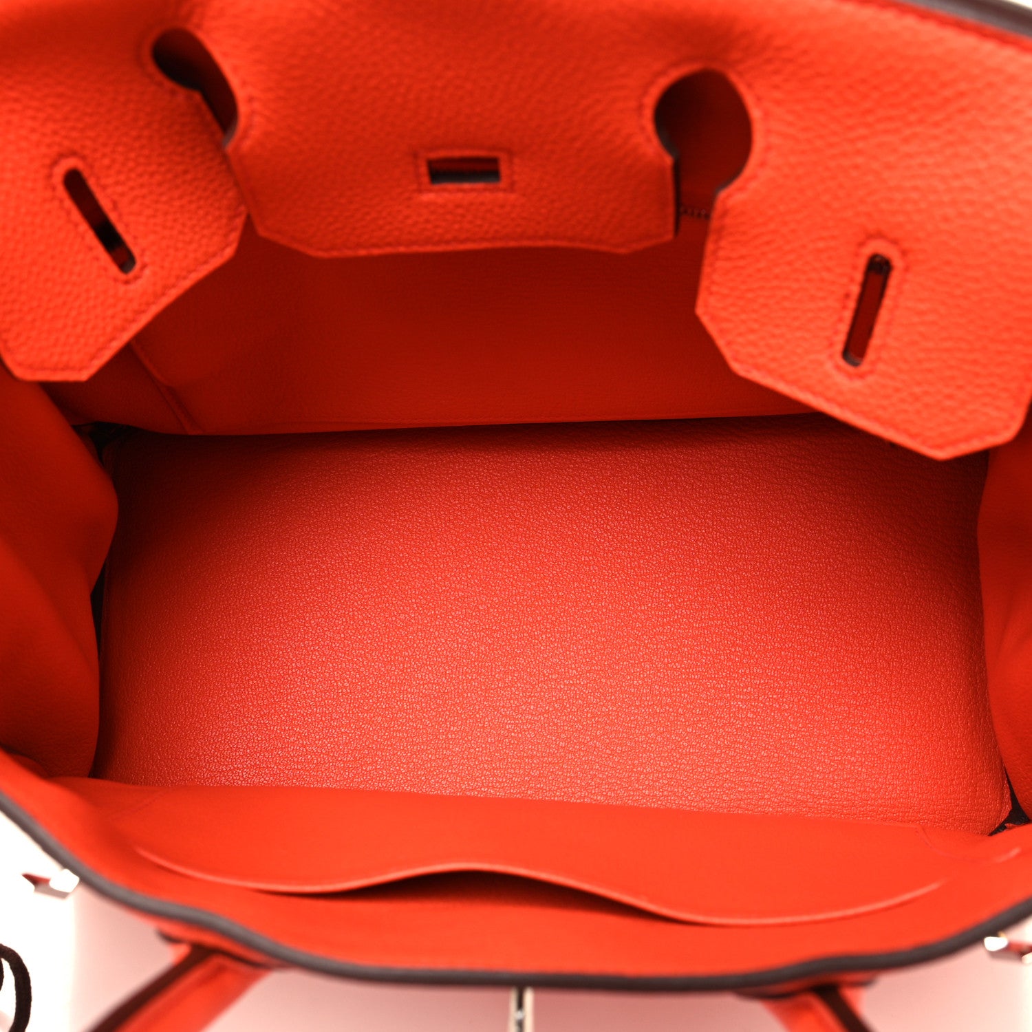 Hermes Togo Birkin 30 Orange Poppy 5 of 11