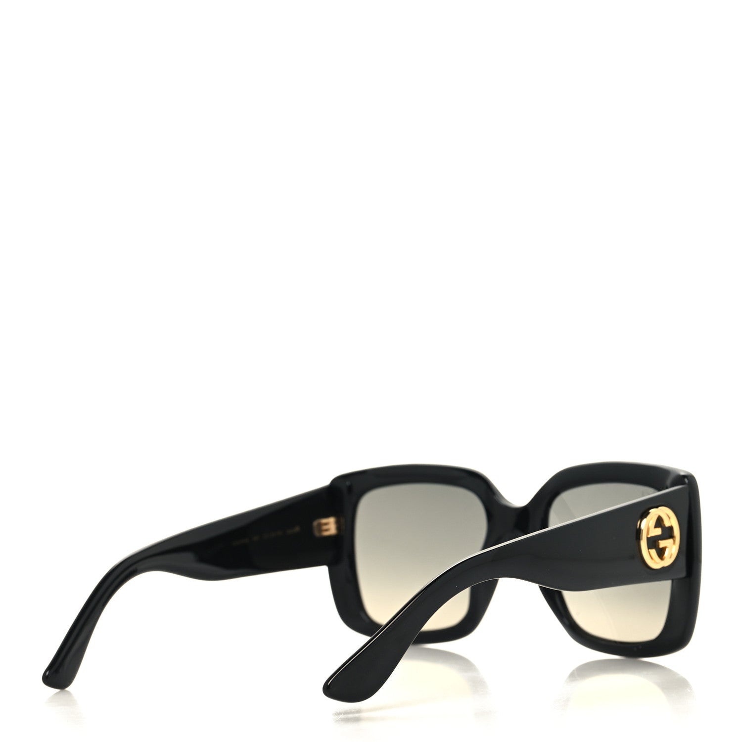 Gucci Acetate Square Frame Sunglasses GG0141S Black 4 of 7