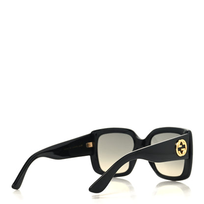 Gucci Acetate Square Frame Sunglasses GG0141S Black 4 of 7