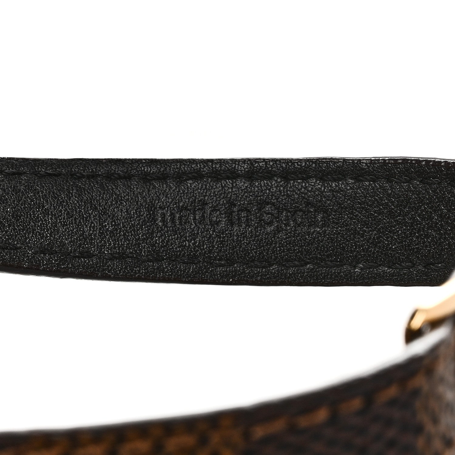 Louis Vuitton Damier Ebene Sign It Bracelet 5 of 6