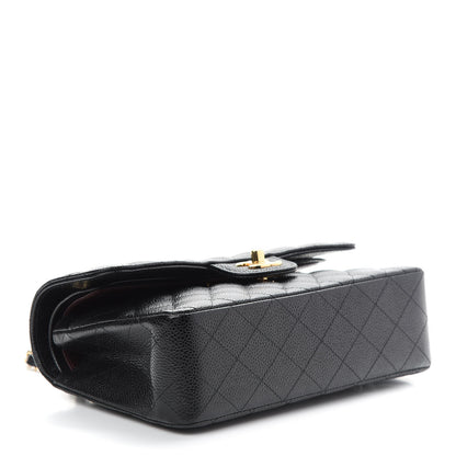 Chanel Caviar Quilted Small Double Flap Black 4 of 9