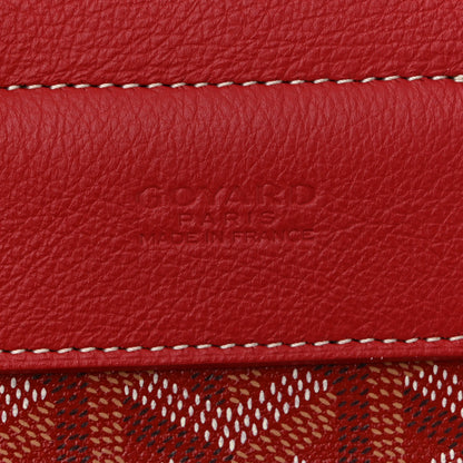 Goyard Goyardine Calfskin Mini Alpin Backpack Red 6 of 9
