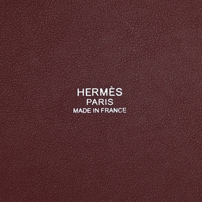 Hermes Toile Goeland Swift Cargo Picotin Lock 18 Rouge Sellier Rose Texas 7 of 10