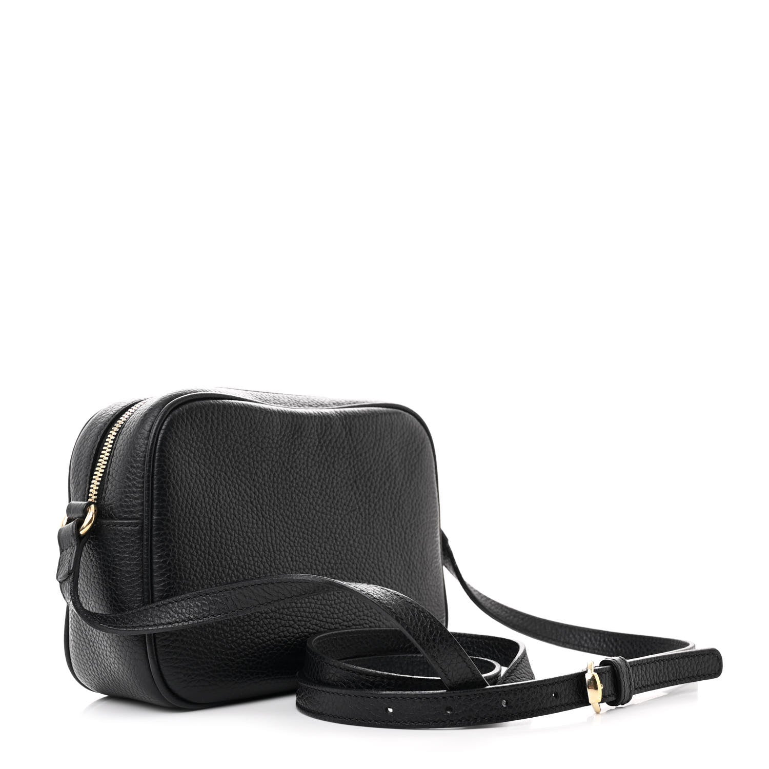 Gucci Pebbled Calfskin Small Soho Disco Bag Black 3 of 12