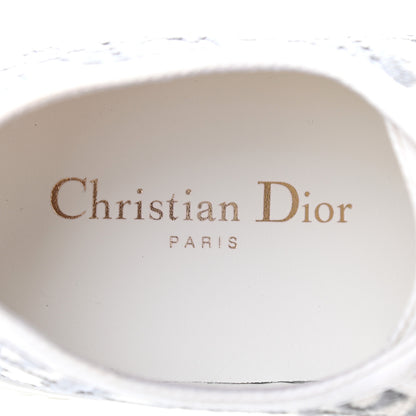 Christian Dior Canvas Oblique Walk'N'Dior Low Top Sneakers 38 Grey Stone 7 of 8