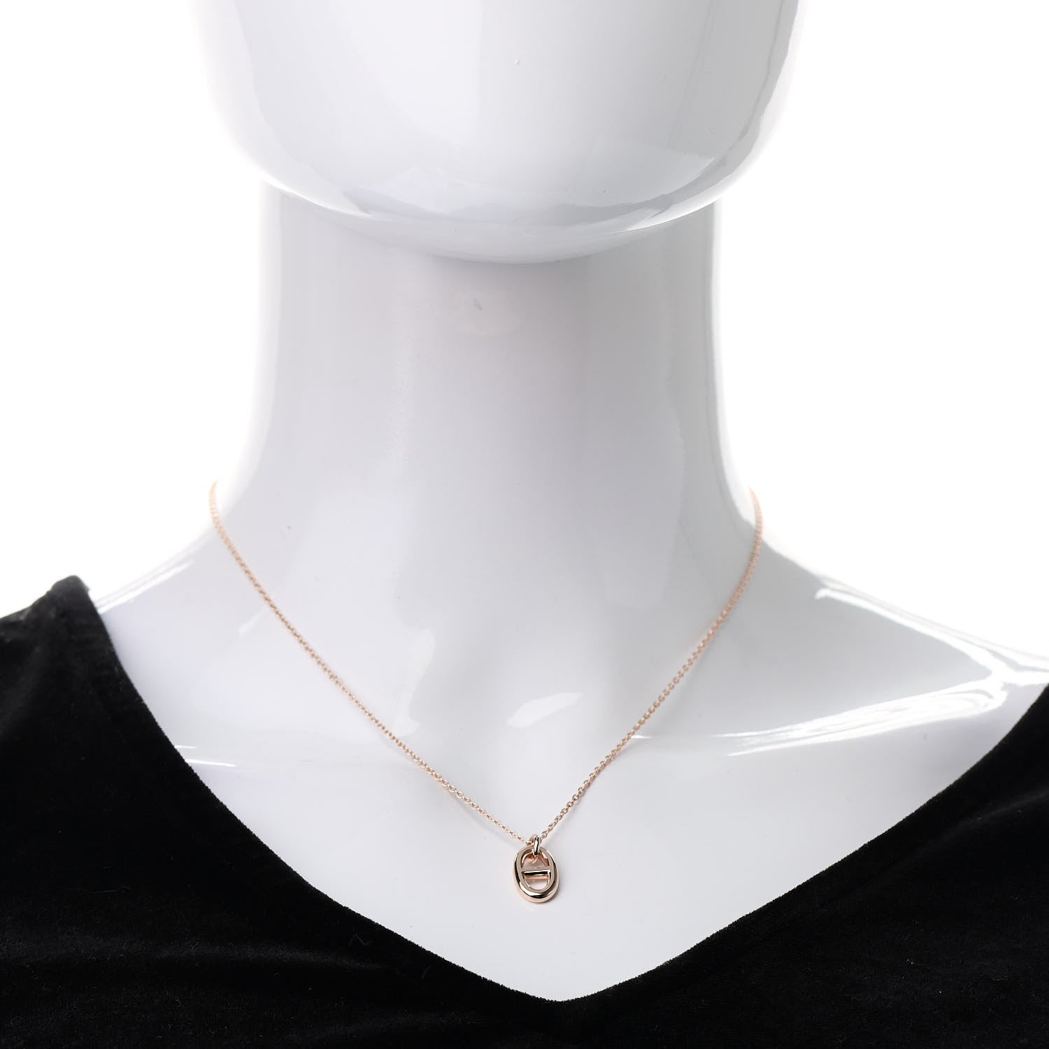 Hermes 18K Rose Gold PM Farandole Pendant Necklace 2 of 5