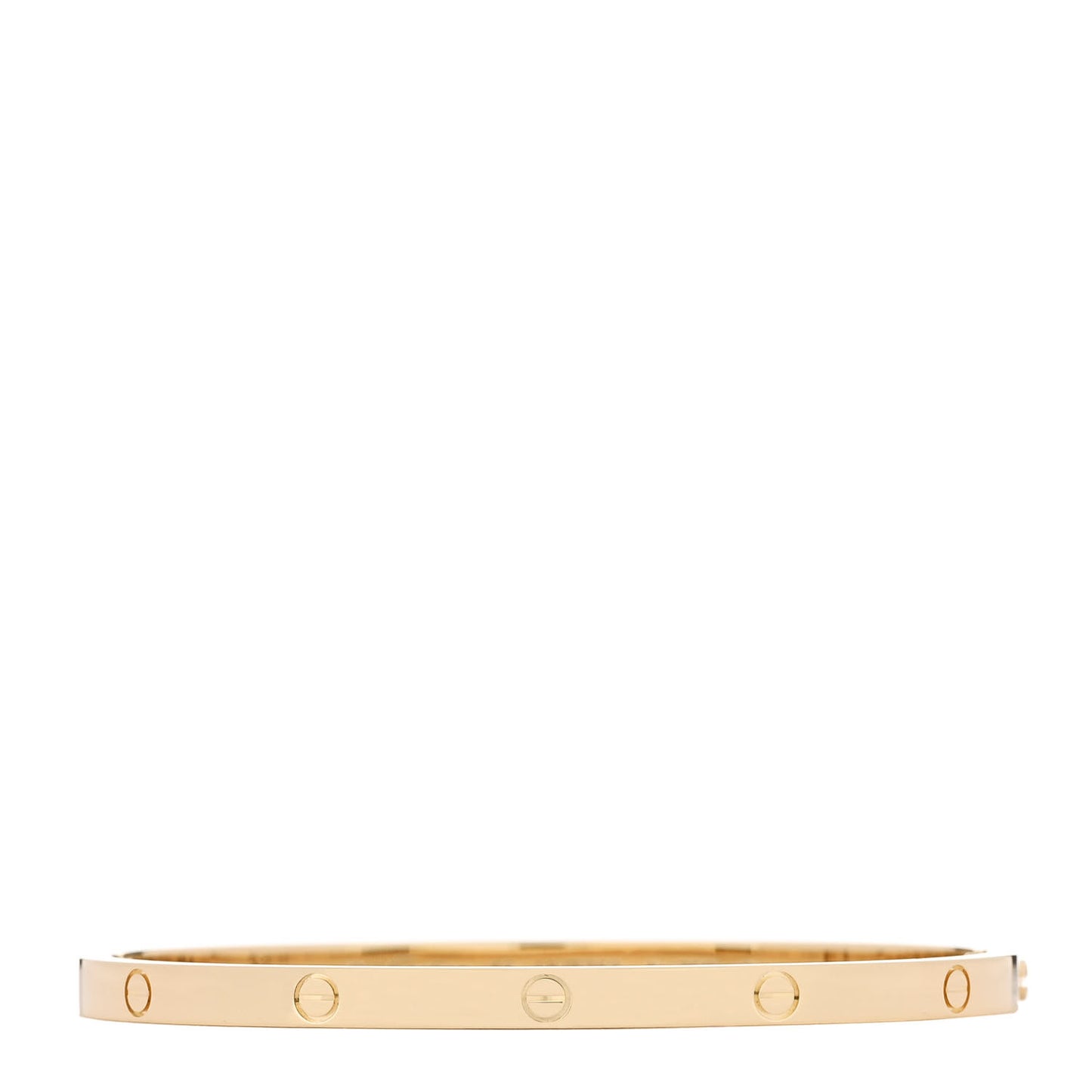 18K Yellow Gold Small LOVE Bracelet 16