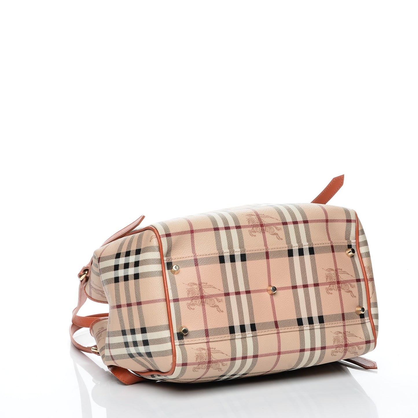 Haymarket Check Small Canterbury Tote Orange