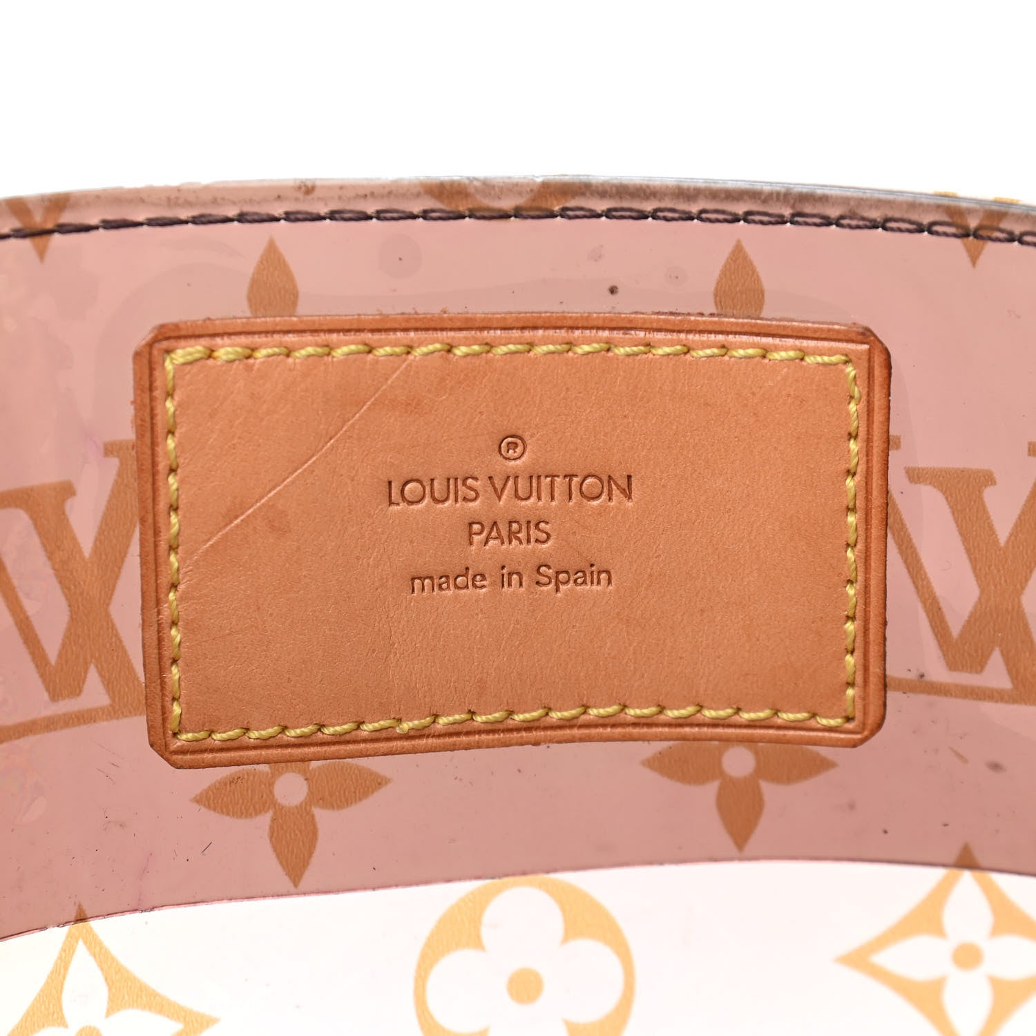 Louis Vuitton Vinyl Cabas Sac Ambre MM 6 of 18