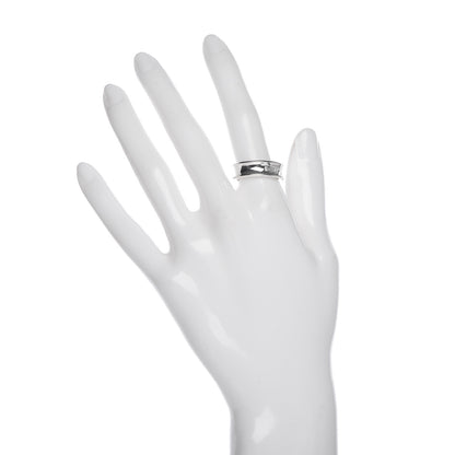 Tiffany Sterling Silver 1837 Band Ring 54 7 2 of 5