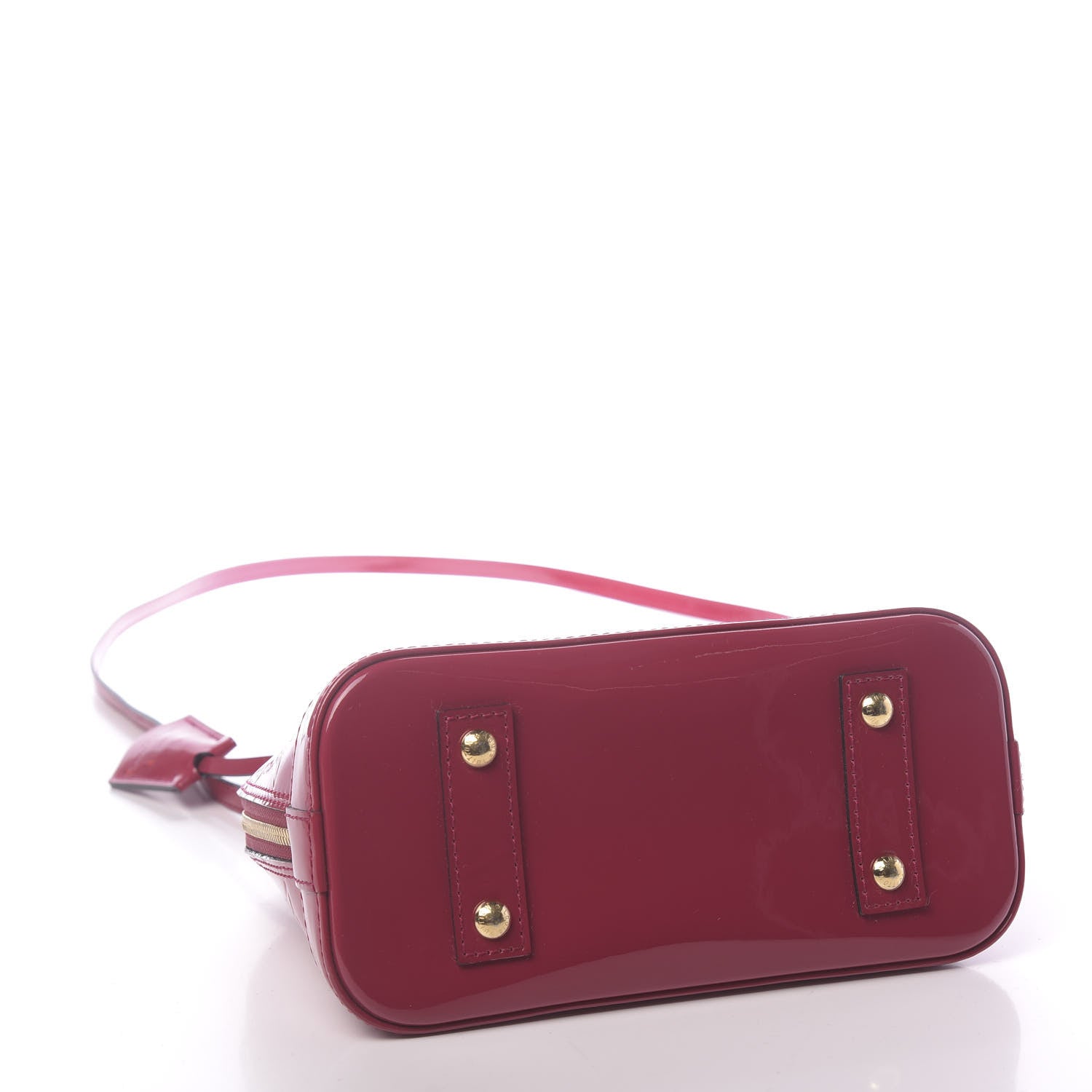 Louis Vuitton Vernis Alma BB Rose Indien 4 of 11