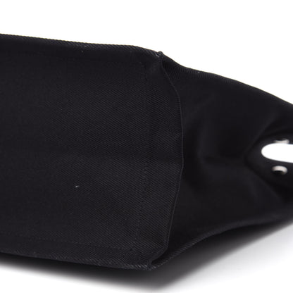 Saint Laurent Linen Calfskin Rive Gauche Tote Black 7 of 12