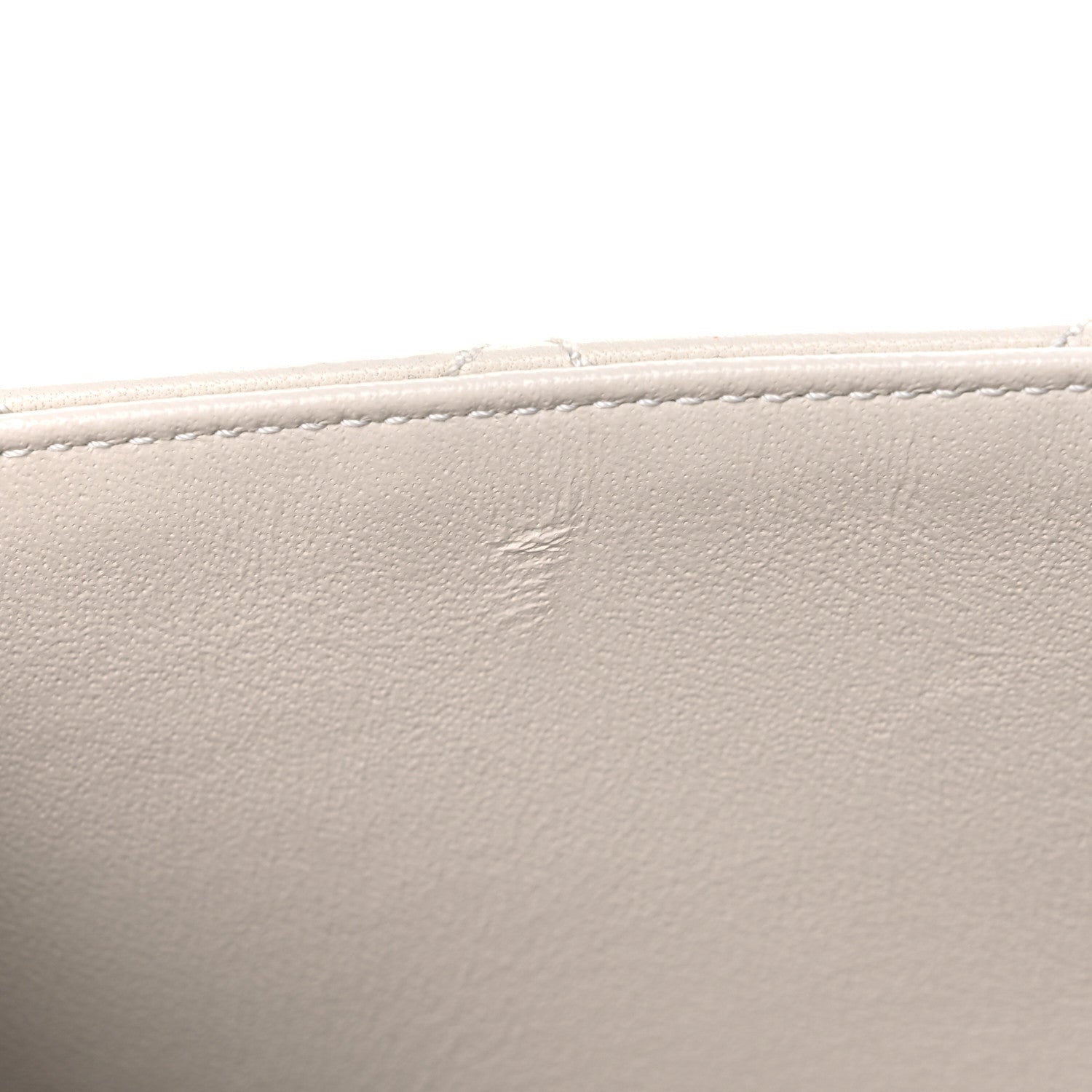 Chanel Sheepskin Quilted Mini Beauty Lock Flap White 9 of 10