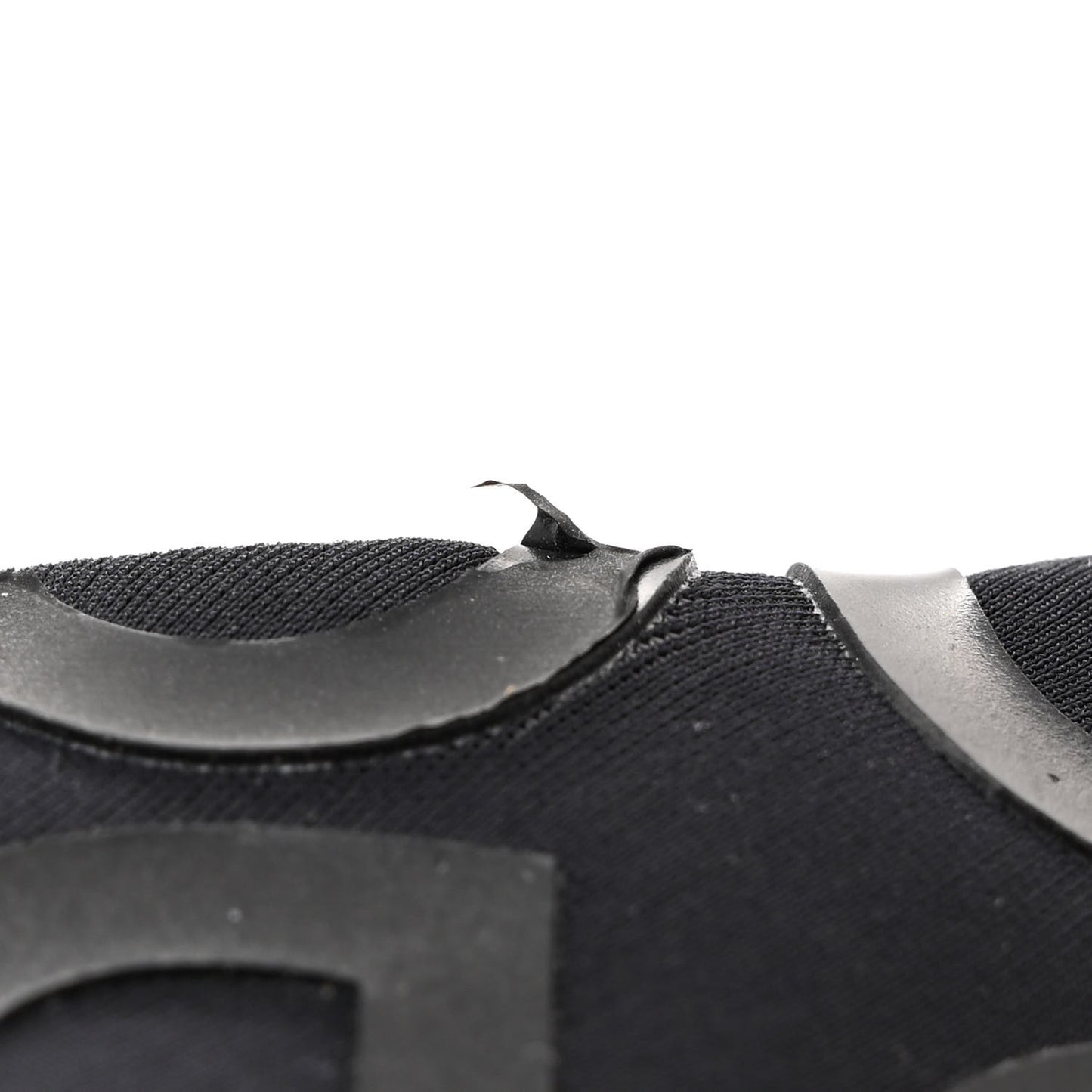 Neoprene Millennials Logo Waist Bag Black White