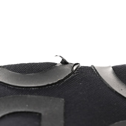 Dolce & Gabbana Neoprene Millennials Logo Waist Bag Black White 11 of 12